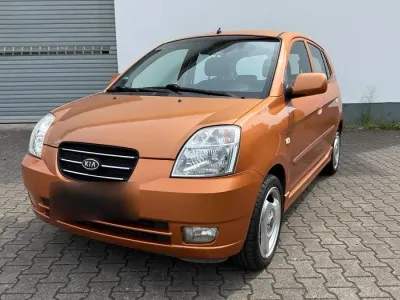 Gebraucht Kia Picanto EX 65 PS (47 kW) 2005 Orange Kleinwagen