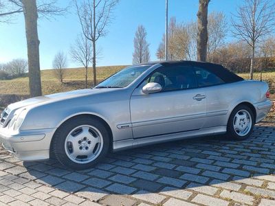 Gebraucht Mercedes CLK200 163 PS (119 kW) 2001 Silber Cabrio