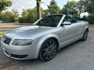 Occasion Audi A4 Cabriolet Sport 163 ch (119 kW) 2005 Argent Cabriolet