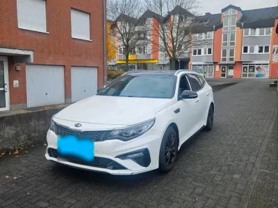 Gebraucht Kia Optima GT-Line 2018 Weiß Kombi