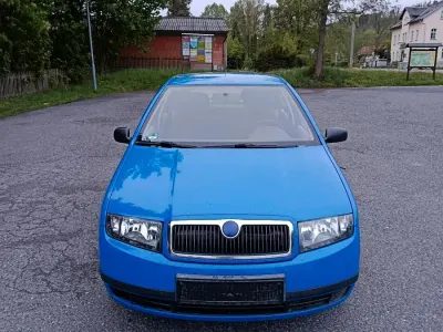 Brugt Skoda Fabia 64 HK (47 kW) 2003 Blå Hatchback