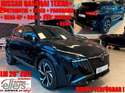 Schwarz Neu 2026 Nissan Qashqai Tekna+ SUV | 33.950 € (Fairer Preis)