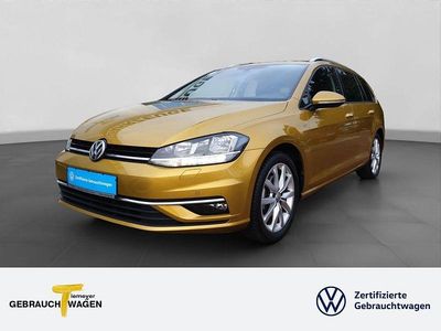 Gelb Gebraucht 2018 VW Golf VII Join Kombi | 16.460 € (Fairer Preis)
