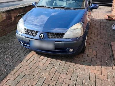 Gebraucht Renault Clio II 2002 Blau Kleinwagen