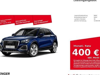 Gebraucht Audi Q2 Advanced Plus 150 PS (110 kW) 2025 Navarrablau metallic SUV