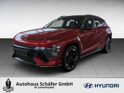 Gebraucht Hyundai Kona N Line 160 kW (218 PS) 2024 Ultimate red / abyss black / m SUV