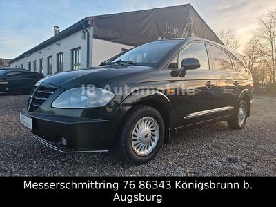 Gebraucht Ssangyong (KGM) Rodius 163 PS (119 kW) 2006 Schwarz Van / Kleinbus