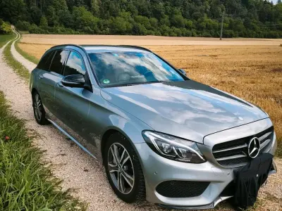 Gebraucht Mercedes C250 AMG line 204 PS (150 kW) 2015 Grau Kombi