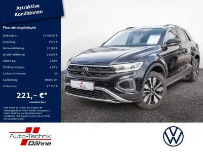Gebraucht VW T-Roc Move 150 PS (110 kW) 2023 Schwarz / deep black (metallic) SUV