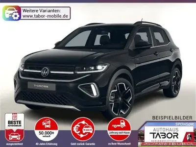 Neu VW T-Cross R-line 116 PS (85 kW) 2026 Schwarz metallic SUV