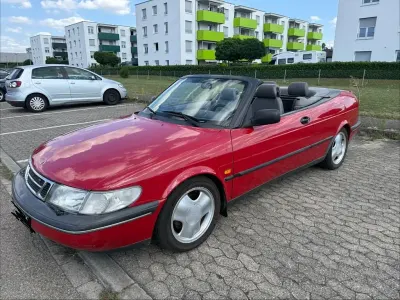 Gebraucht Saab 900 Cabriolet 170 PS (125 kW) 1994 Rot Cabrio