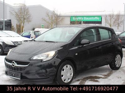 Gebraucht Opel Corsa Edition 95 PS (69 kW) 2015 Schwarz Kleinwagen