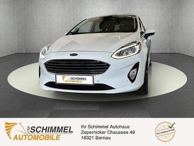 Gebraucht Ford Fiesta Titanium 101 PS (74 kW) 2017 Weiß Kleinwagen
