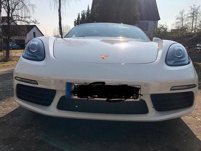 Gebraucht Porsche 718 Boxster 299 PS (219 kW) 2018 Weiß Cabrio