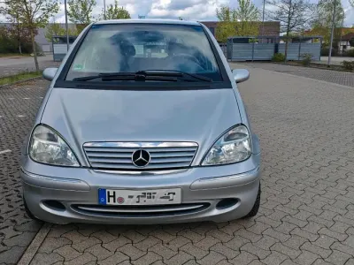 Brugt Mercedes A170 Elegance 95 HK (69 kW) 2003 Sølv MPV