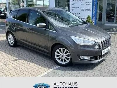 Gebraucht Ford C-MAX Titanium 125 PS (91 kW) 2017 Grau Van / Kleinbus