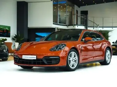 Gebraucht Porsche Panamera 4 Sport Turismo Sport Turismo 367 PS (269 kW) 2020 Papayametallic Kombi