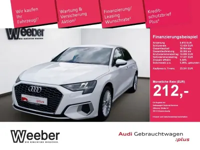Gebraucht Audi A3 Advanced Plus 110 PS (80 kW) 2023 Weiß Limousine