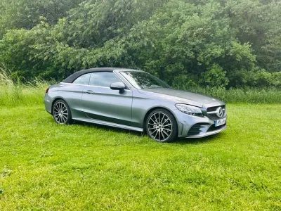 Gebraucht Mercedes C200 Style 184 PS (135 kW) 2022 Grau Cabrio