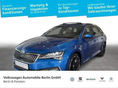 Gebraucht Skoda Superb LAURIN & KLEMENT 280 PS (205 kW) 2023 Raceblau metallic Kombi