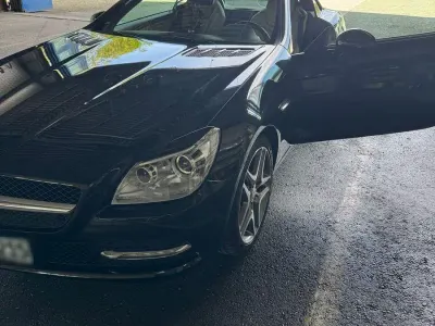 Brugt Mercedes SLK200 184 HK (135 kW) 2011 Sort Cabriolet