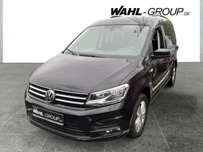 Gebraucht VW Caddy Comfortline 125 PS (91 kW) 2018 Schwarz Van / Kleinbus