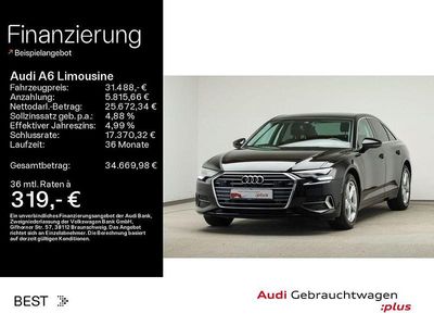 Gebraucht Audi A6 Sport 163 PS (119 kW) 2022 Brillantschwarz Limousine