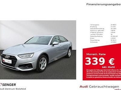 Gebraucht Audi A4 Business 136 PS (100 kW) 2021 Florettsilber Limousine
