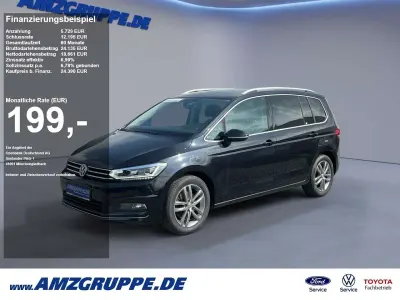 Gebraucht VW Touran Highline 150 PS (110 kW) 2020 Deep black met Van / Kleinbus