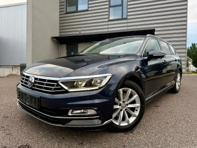 Gebraucht VW Passat R-line 150 PS (110 kW) 2017 Blau Kombi