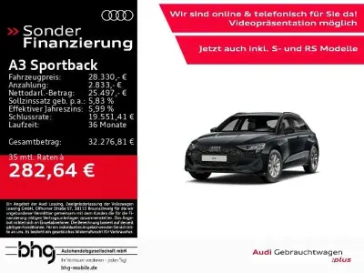Gebraucht Audi A3 Ambiente 116 PS (85 kW) 2025 Grau Limousine