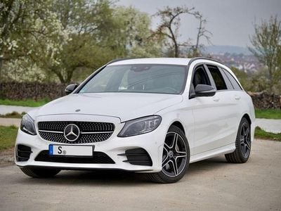 Usata Mercedes C300 245 CV (180 kW) 2019 Bianco Berlina