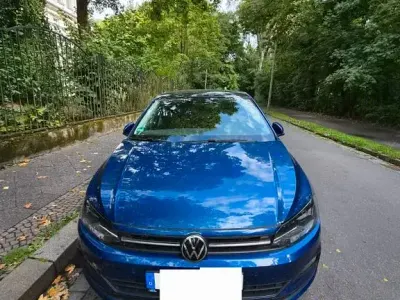 Gebraucht VW Polo Active 95 PS (69 kW) 2021 Blau Kleinwagen