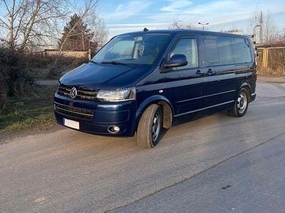 Second-hand VW T5 Highline 174 CP (127 kW) 2008 Albastru Van