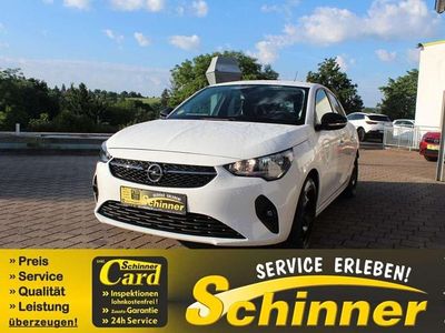 Gebraucht Opel Corsa-e Edition 100 kW (136 PS) 2022 Lack weiss banquise Kleinwagen