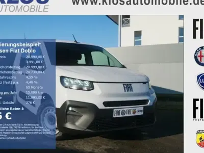 Neu Fiat Doblò 102 PS (75 kW) 2026 Weiß Van / Kleinbus