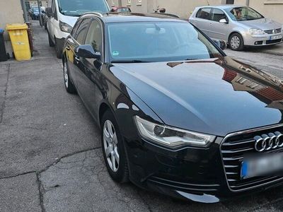 gebraucht Audi A6 Avant BJ 2012 Schwarz Kombi