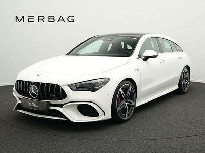 Gebraucht Mercedes CLA45 AMG Shooting Brake AMG 421 PS (309 kW) 2025 Weiß Kombi
