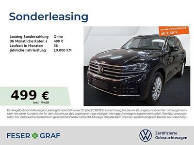 Schwarz Gebraucht 2025 VW Touareg Elegance SUV | 54.602 €