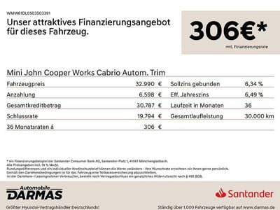 Gebraucht Mini John Cooper Works Cabriolet 231 PS (169 kW) 2023 Grün Cabrio