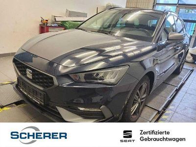 Gebraucht Seat Leon FR 150 PS (110 kW) 2023 Asphalt blau metallic (metallic) Limousine