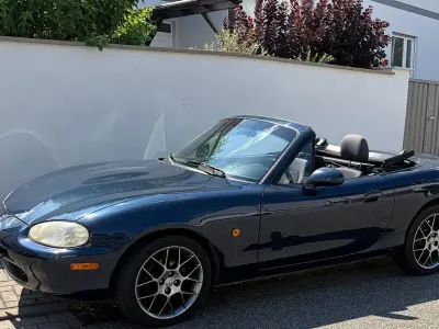 Gebraucht Mazda MX5 140 PS (102 kW) 2000 Blau Cabrio