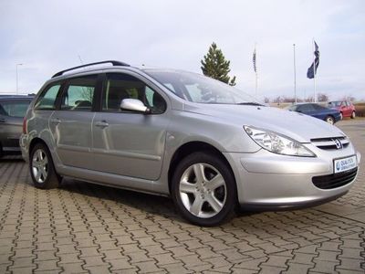 Gebraucht Peugeot 307 109 PS (80 kW) 2004 Silber metallic Kombi