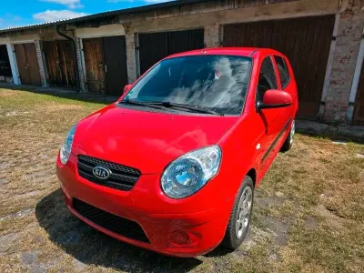 Gebraucht Kia Picanto 65 PS (47 kW) 2010 Rot Kleinwagen