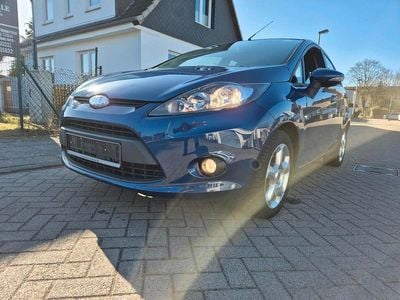 Gebraucht Ford Fiesta 97 PS (71 kW) 2009 Blau Kleinwagen