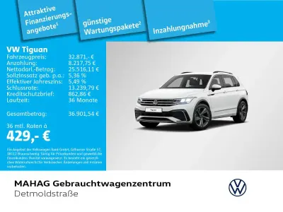 Gebraucht VW Tiguan R-line 150 PS (110 kW) 2024 Pure white SUV