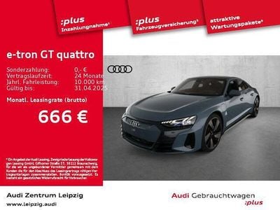Kemoragrau metallic Gebraucht 2023 Audi e-tron GT quattro Ambiente Limousine | 75.120 € (Teuer)