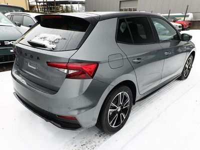 Gebraucht Skoda Fabia Monte Carlo 116 PS (85 kW) 2024 Graphite grau metallic / dach: s graphite grau metallic / dach: s Kleinwagen