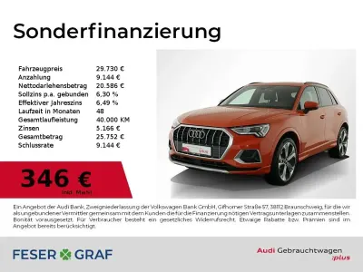 Gebraucht Audi Q3 Ambiente 150 PS (110 kW) 2023 Pulsorange SUV