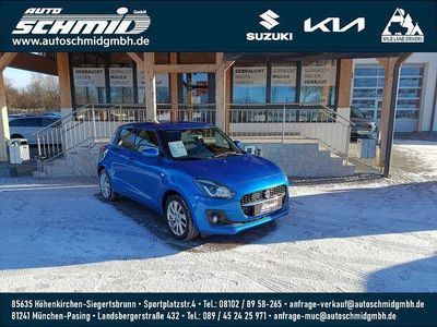 Blau Gebraucht 2021 Suzuki Swift Comfort Kleinwagen | 15.460 € (Etwas zu teuer)